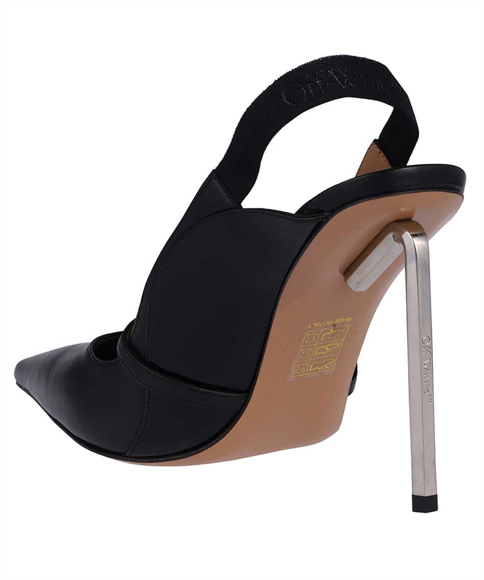 OFF-WHITE Pointy-toe slingbacks Zwart