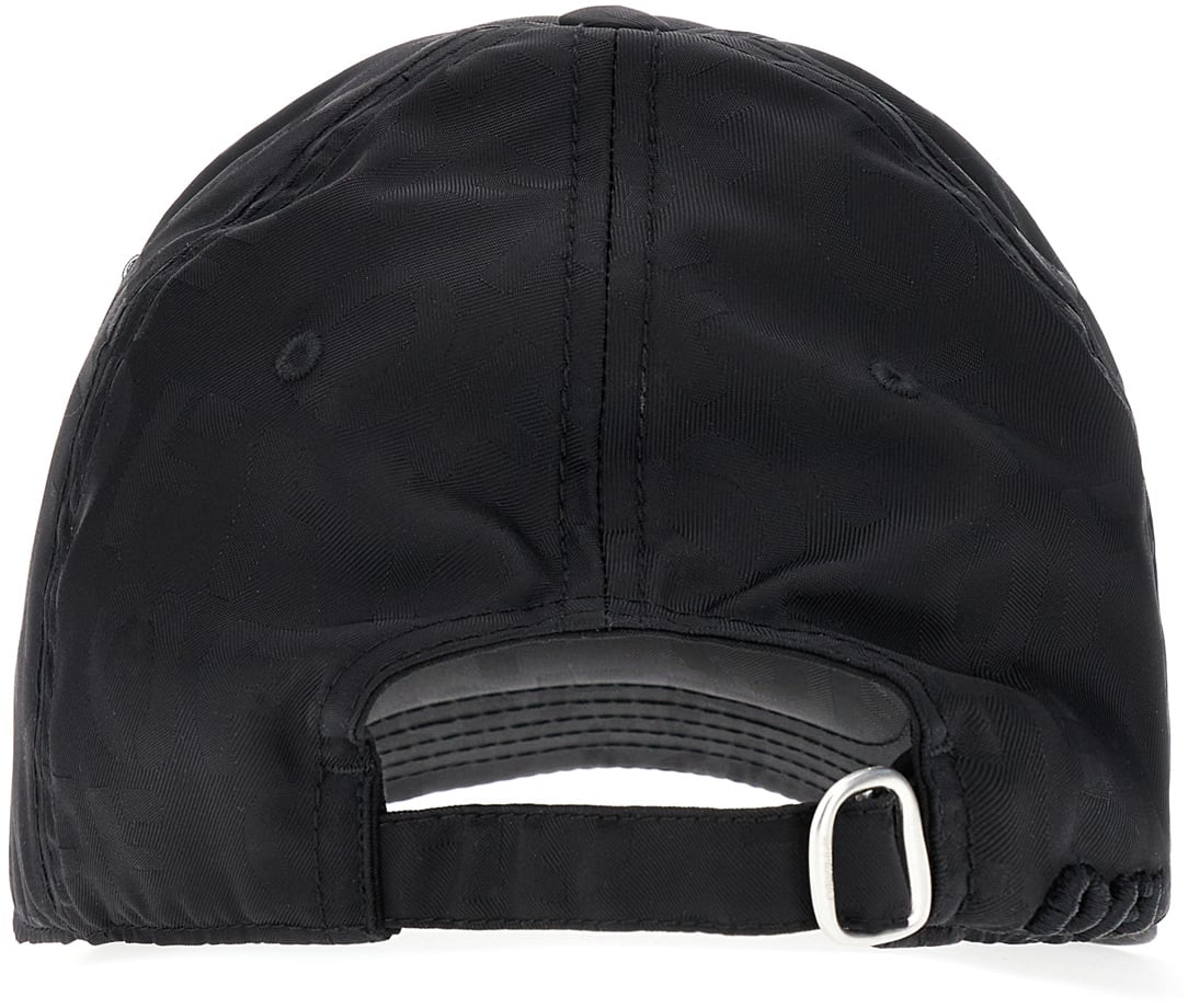 OFF-WHITE Off White Black nylon baseball cap Zwart