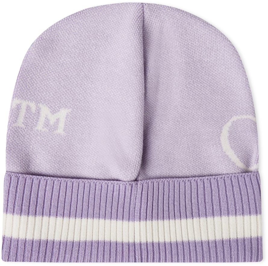 OFF-WHITE Pixel Logo Beanie Paars