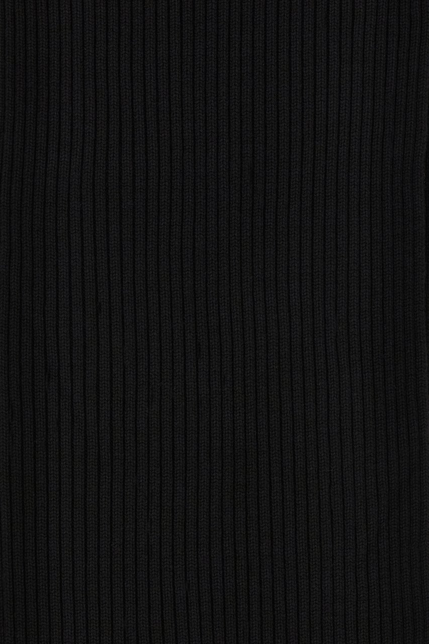 OFF-WHITE Off White Black wool scarf Zwart