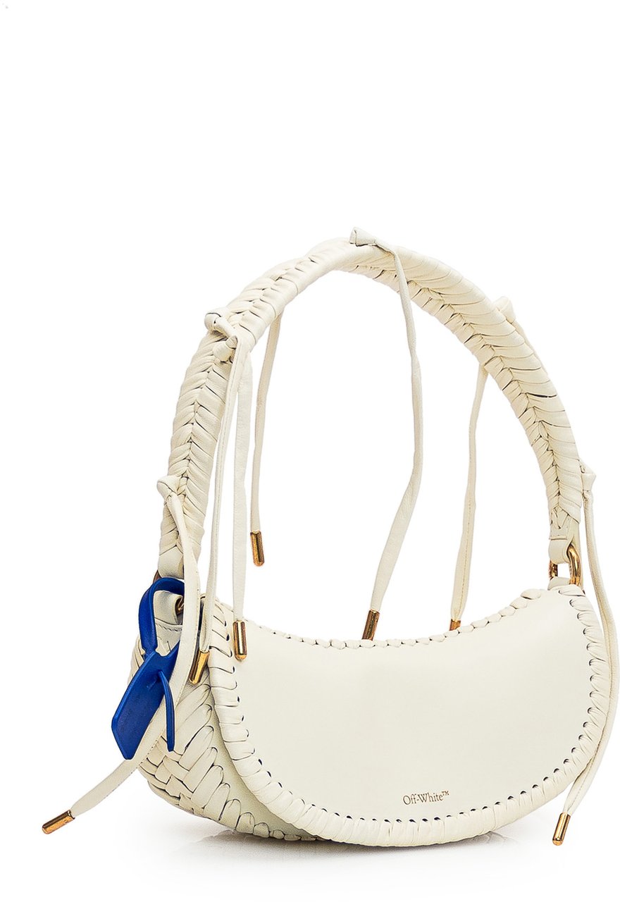 OFF-WHITE Borsa in Pelle Wit