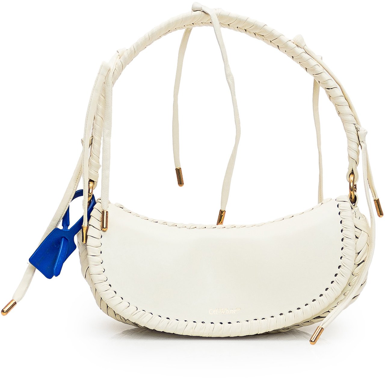 OFF-WHITE Borsa in Pelle Wit