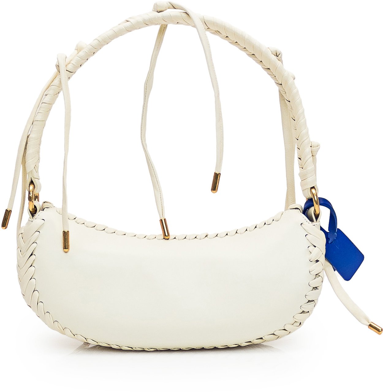 OFF-WHITE Borsa in Pelle Wit
