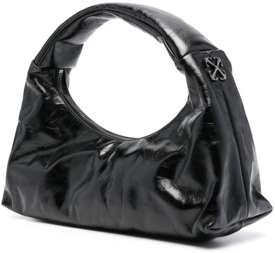 OFF-WHITE Arcade Arrow Logo Shoulder Bag Zwart