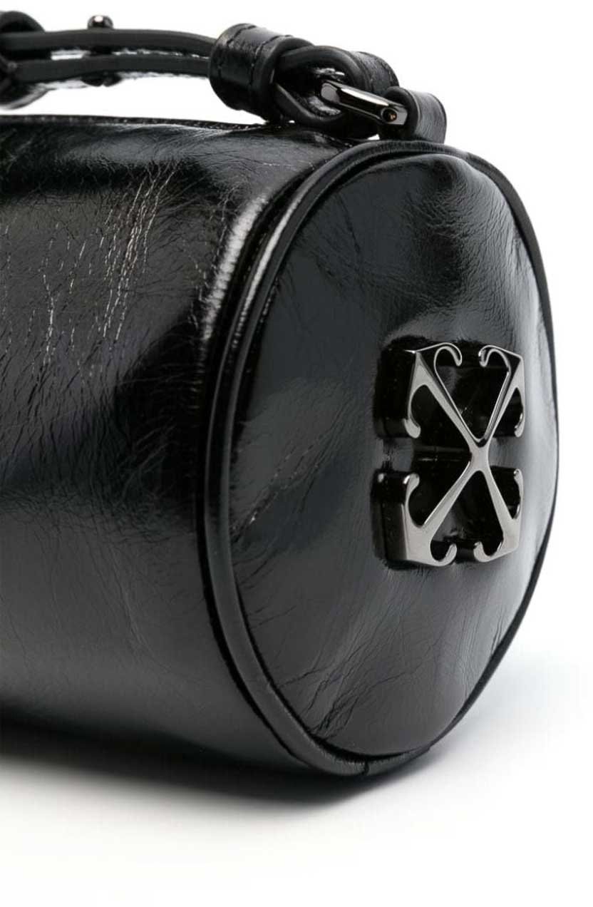 OFF-WHITE Torpedo Arrow Logo Small Shoulder Bag Zwart