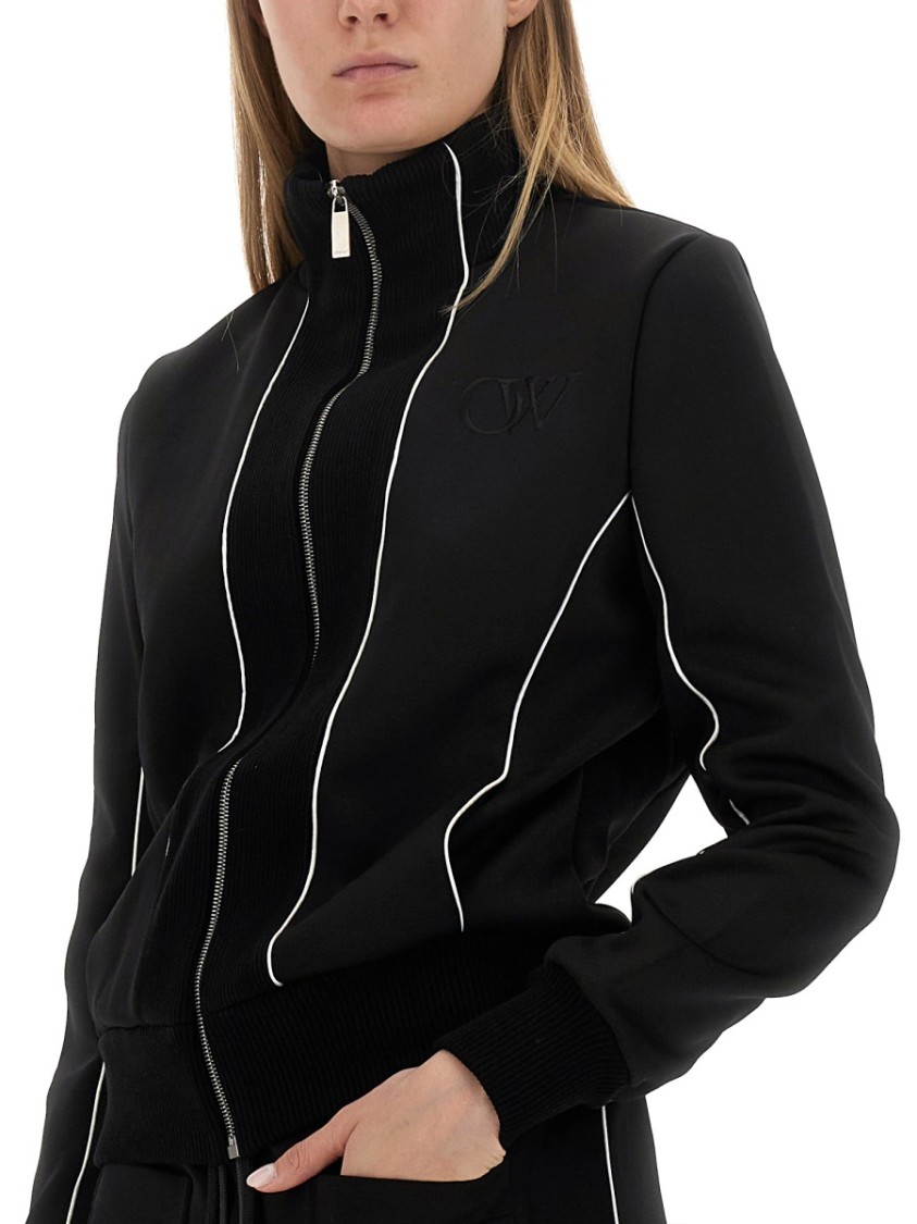 OFF-WHITE Technical Fabric Jacket Zwart