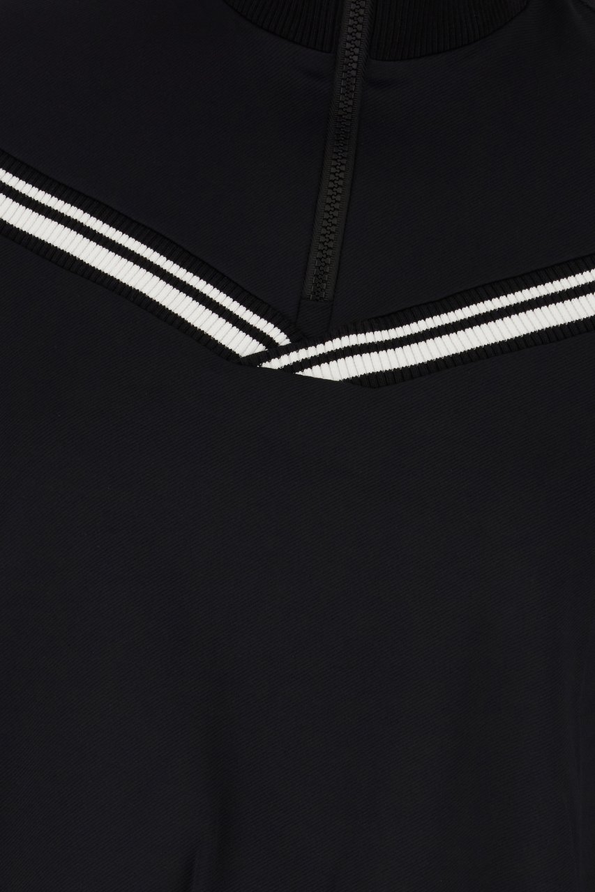 OFF-WHITE Off White Black stretch nylon sweatshirt Zwart
