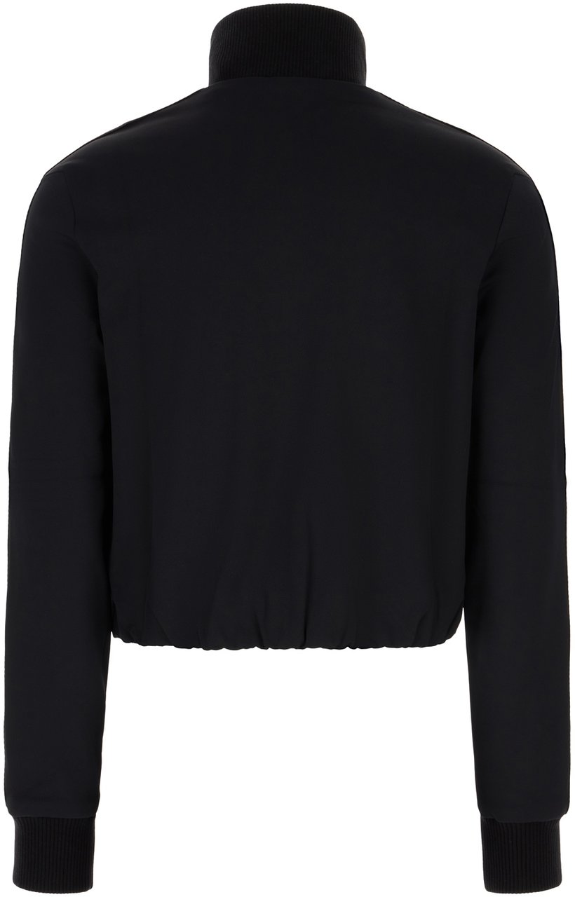 OFF-WHITE Off White Black stretch nylon sweatshirt Zwart