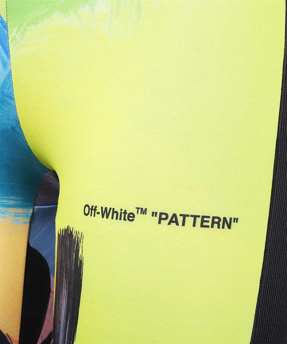 OFF-WHITE Logo print shorts Zwart