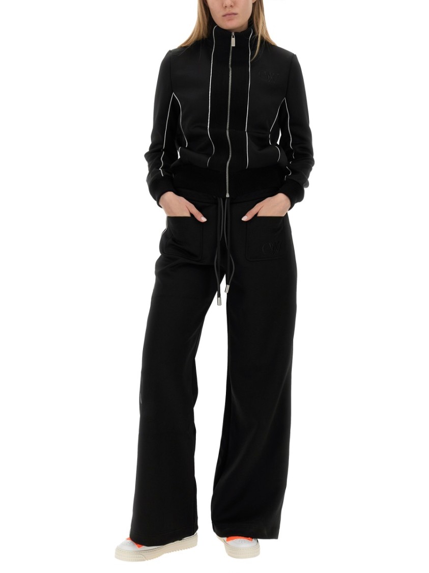 OFF-WHITE Loose Fit Pants Zwart
