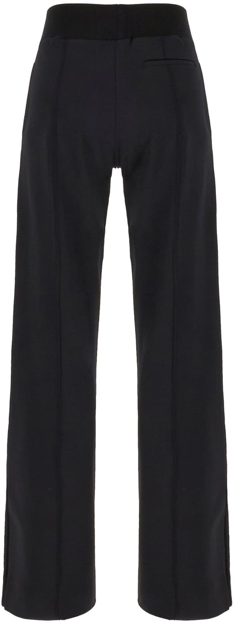 OFF-WHITE Off White Black stretch nylon pants Zwart