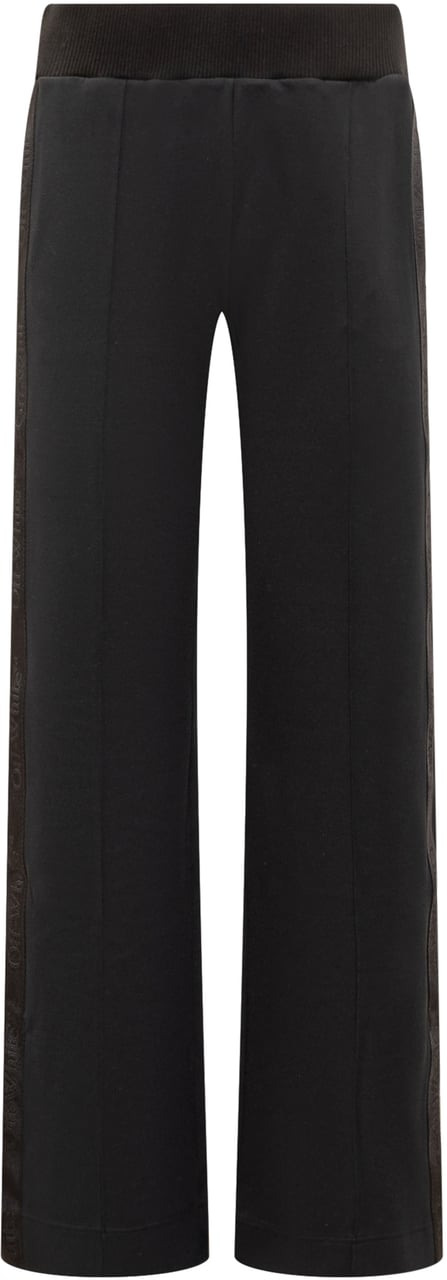 OFF-WHITE Pantaloni Sportivi con Banda Logata Zwart