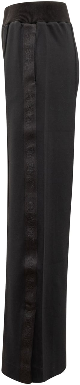 OFF-WHITE Pantaloni Sportivi con Banda Logata Zwart