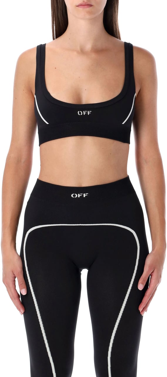 OFF-WHITE Seamless Bra Active Nero Zwart