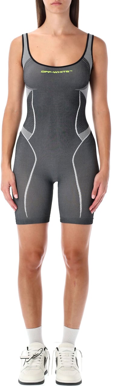 OFF-WHITE Seamless Jumpsuit Onyx Black Zwart
