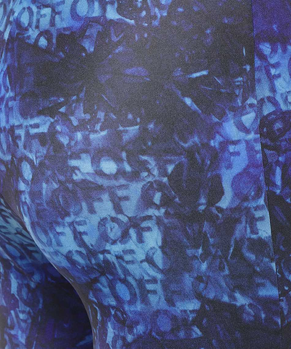 OFF-WHITE Printed leggings Blauw