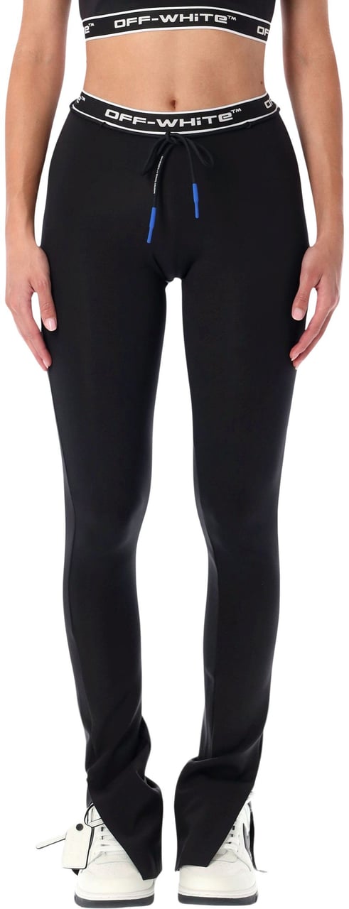OFF-WHITE Leggings Logo Band Nero Zwart