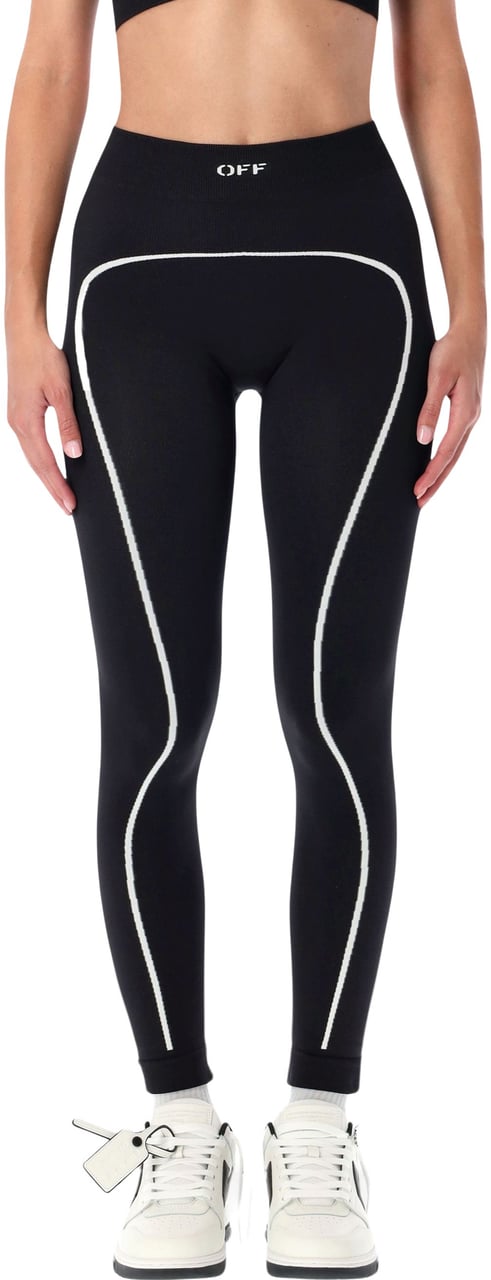 OFF-WHITE Seamless Leggings Active Nero Zwart