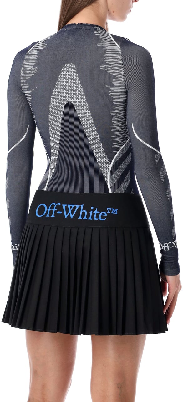 OFF-WHITE Seamless Body Blue Iris Blauw