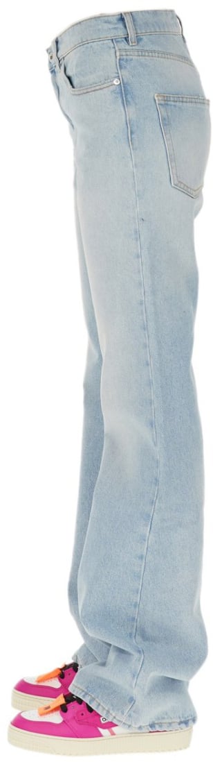 OFF-WHITE Beach Baby Baggy Jeans Wit