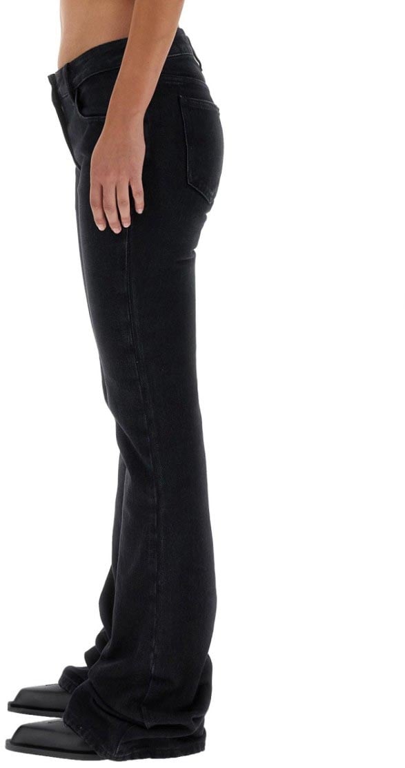 OFF-WHITE Jeans Wide Leg Zwart
