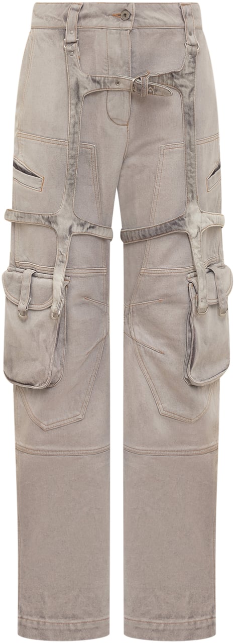 OFF-WHITE Jeans Cargo Roze