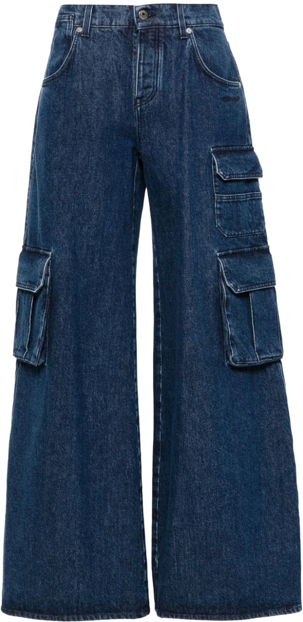 OFF-WHITE Jeans Blue Blauw