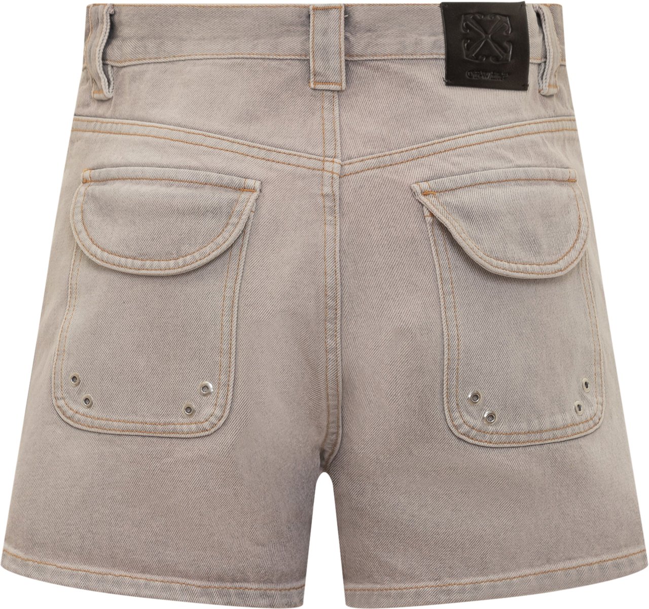 OFF-WHITE Pantaloni Corti Cargo Laundry Roze