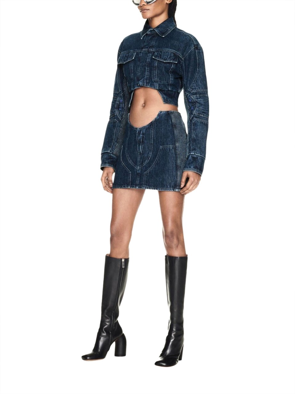 OFF-WHITE Coats Blue Blauw