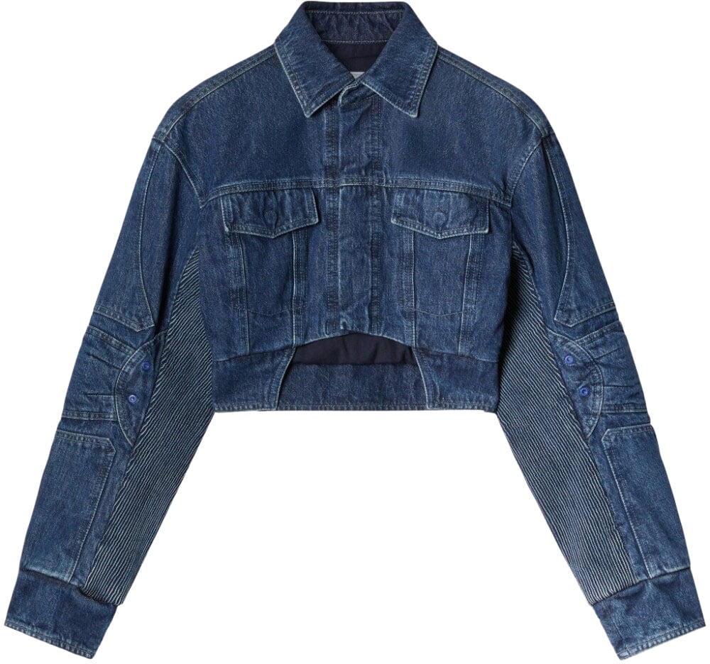OFF-WHITE Coats Blue Blauw