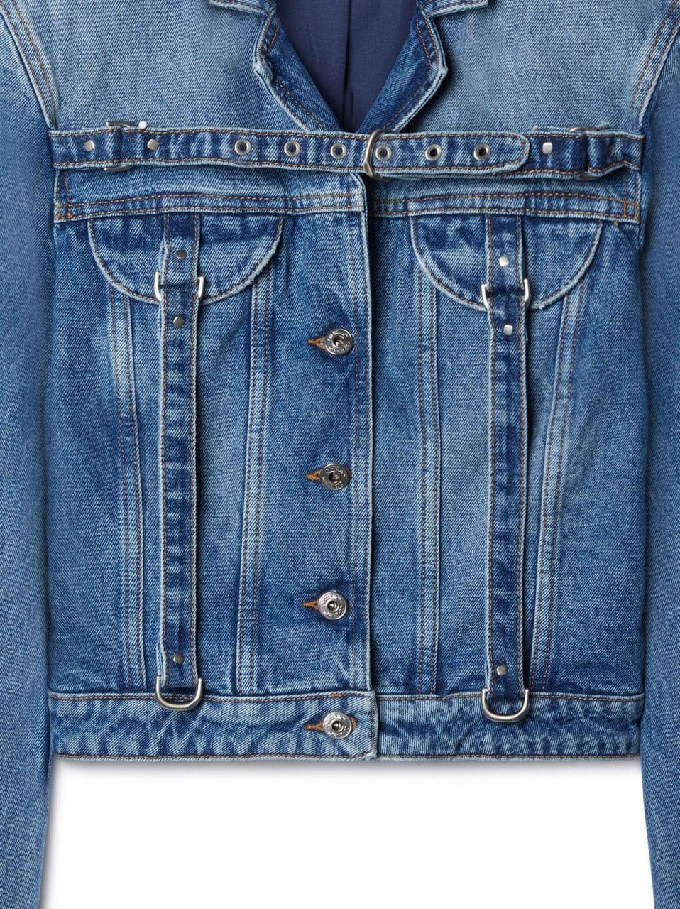 OFF-WHITE Coats Blue Blauw