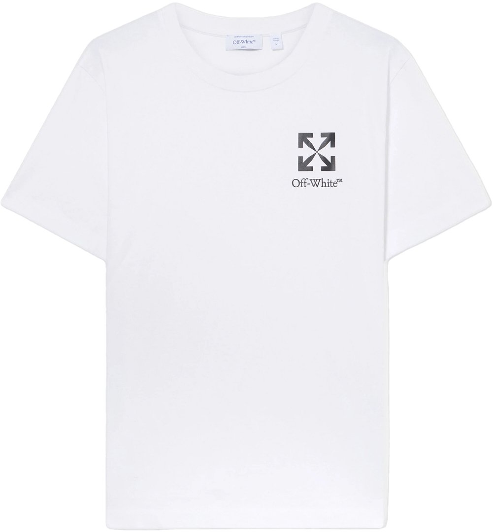 OFF-WHITE SMALL EAROW SLIM T-SHIRT Wit