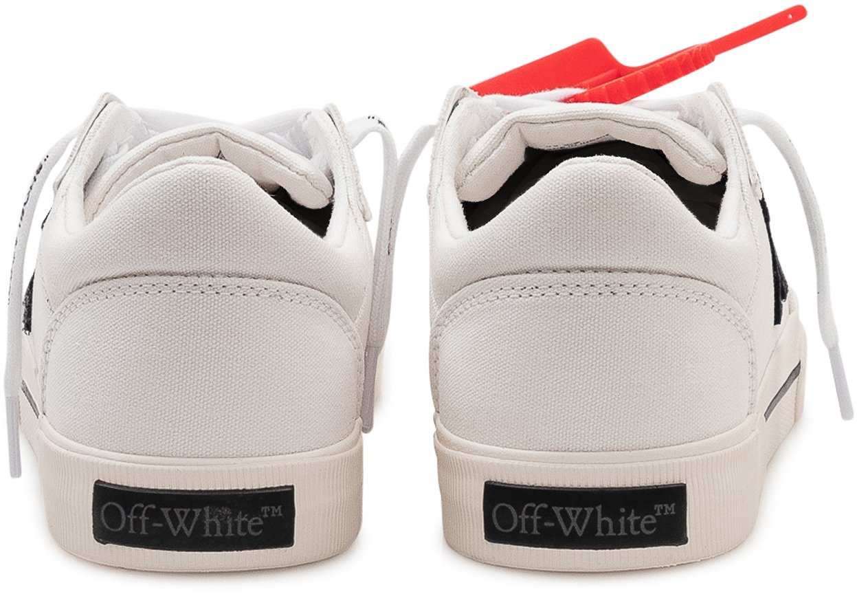 OFF-WHITE Sneakers Vulcanized Low in Canvas Wit