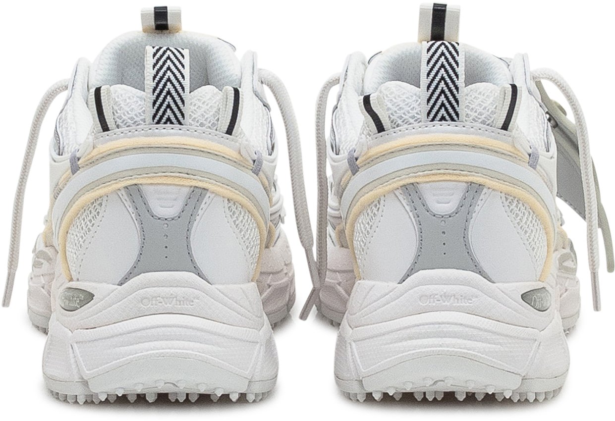 OFF-WHITE Off-White Sneakers Odsy-1000 in Mesh e Pelle Wit