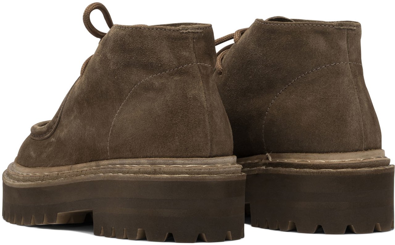 Officine Generale "Blossom 002 Chukka" Ankle boots Beige