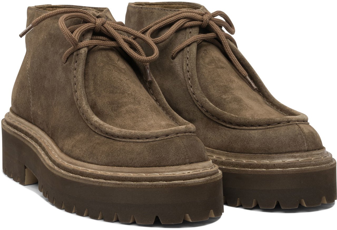 Officine Generale "Blossom 002 Chukka" Ankle boots Beige