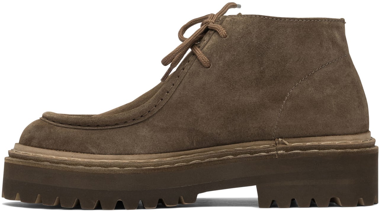 Officine Generale "Blossom 002 Chukka" Ankle boots Beige