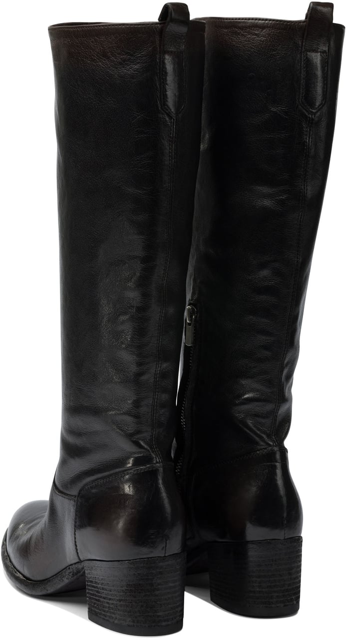 Officine Generale "Denner 116" 55 mm boots Zwart