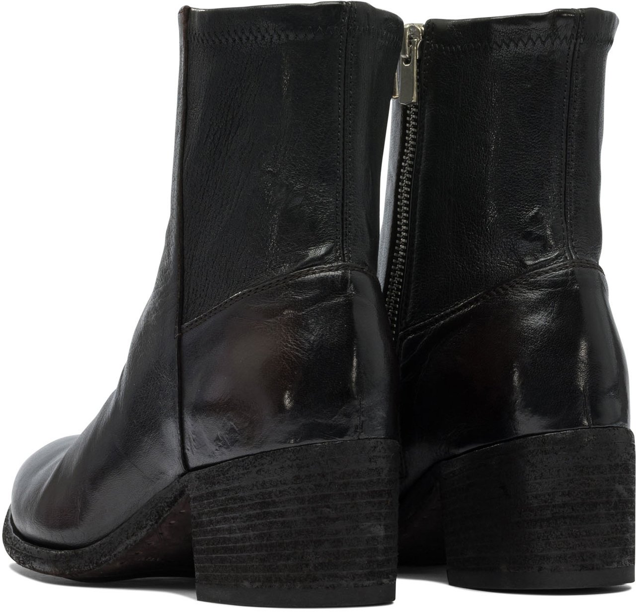 Officine Generale "Denner 127" 55 mm ankle boots Zwart