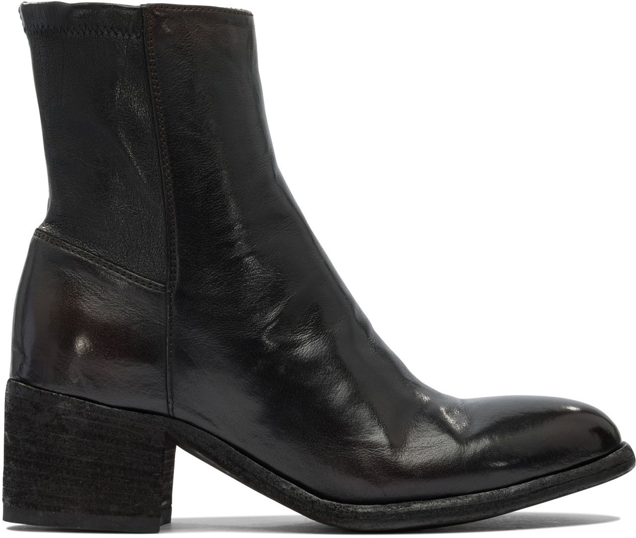 Officine Generale "Denner 127" 55 mm ankle boots Zwart