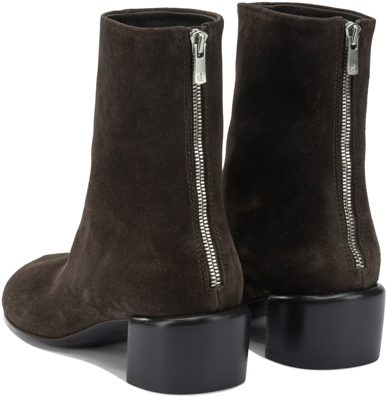 Officine Generale "Flore 012" 40mm zippered ankle boots Bruin