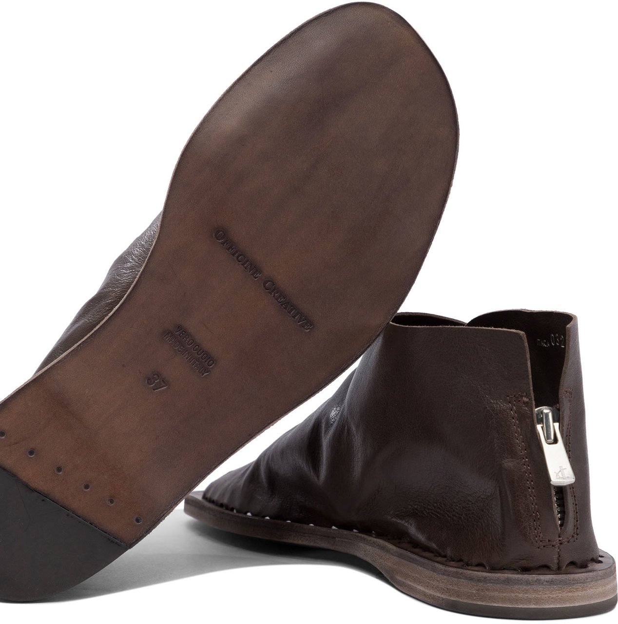 Officine Generale "Itaca" Sandals Bruin