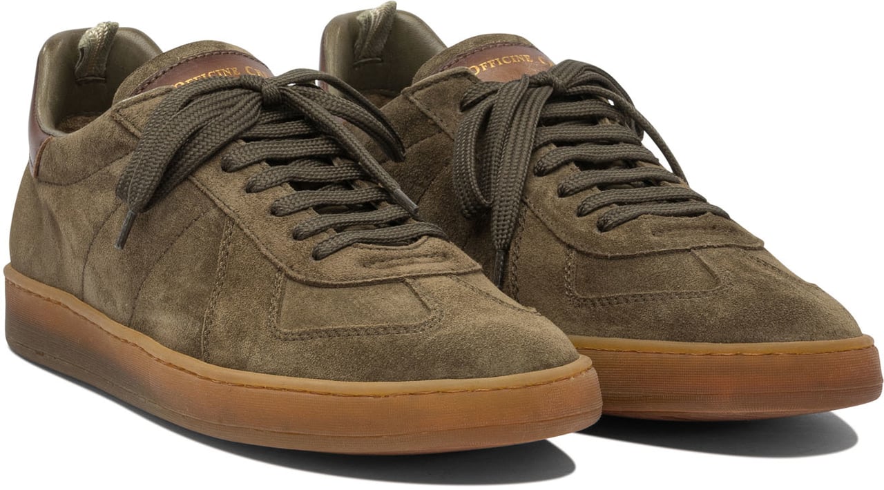 Officine Generale "Militia 002" Sneakers Groen