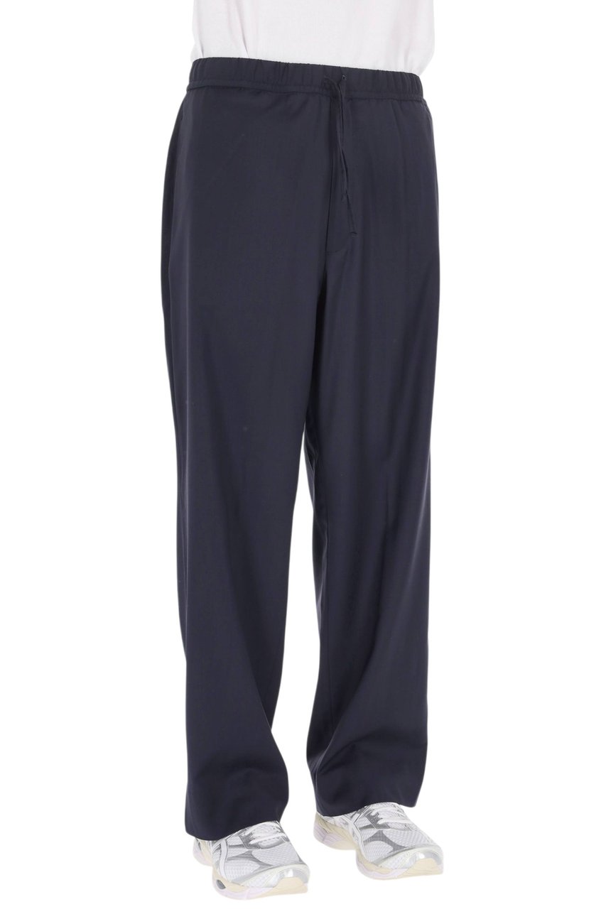 Officine Generale Nilson Fine Fresco Wool Pants Zwart