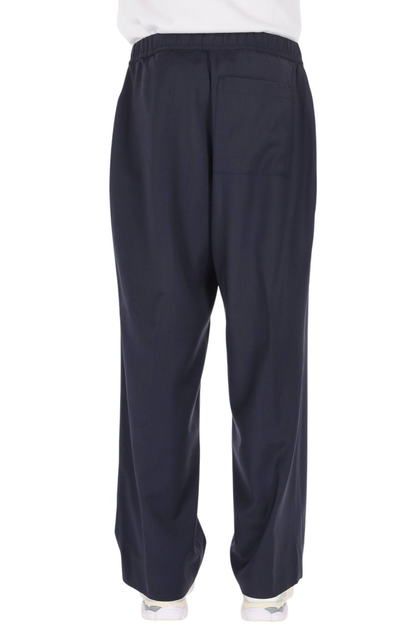 Officine Generale Nilson Fine Fresco Wool Pants Zwart
