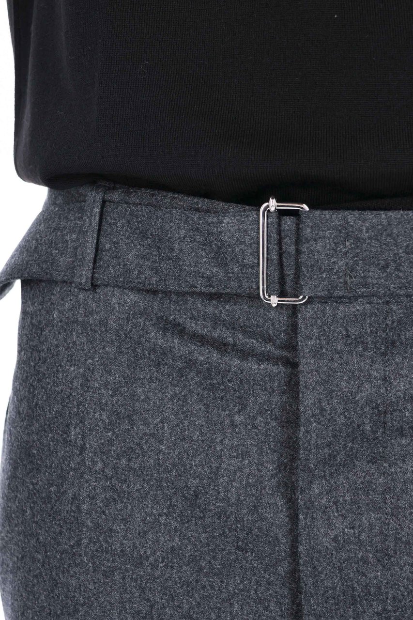 Officine Generale Hoche Model Flannel Trousers Grijs