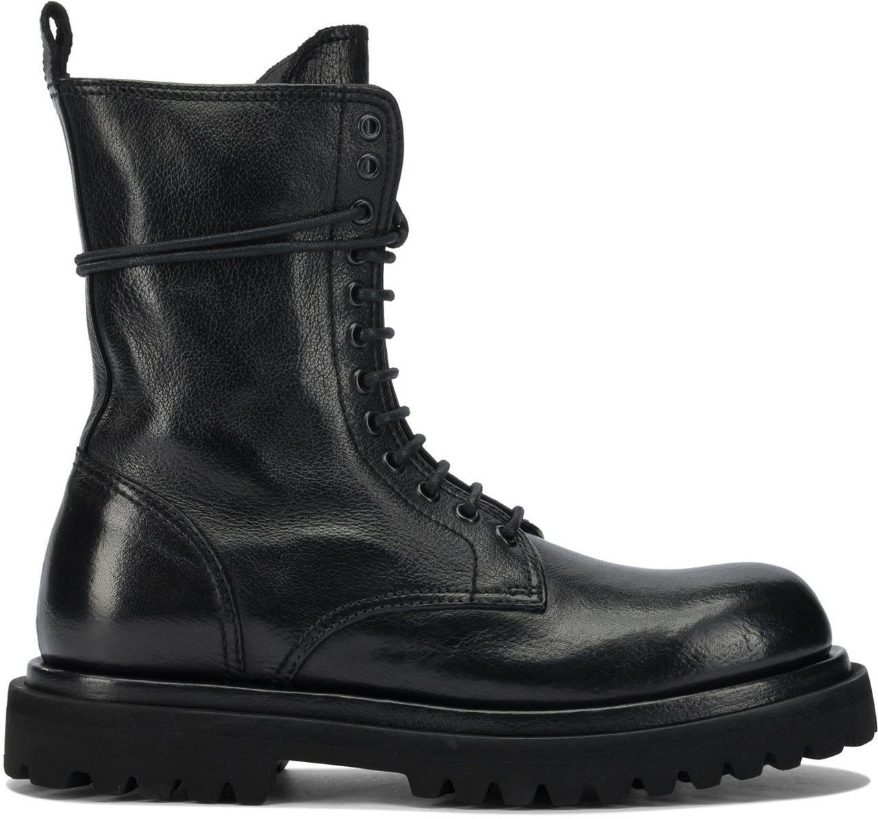 Officine Generale "Wisal DD 106" combat boots Zwart