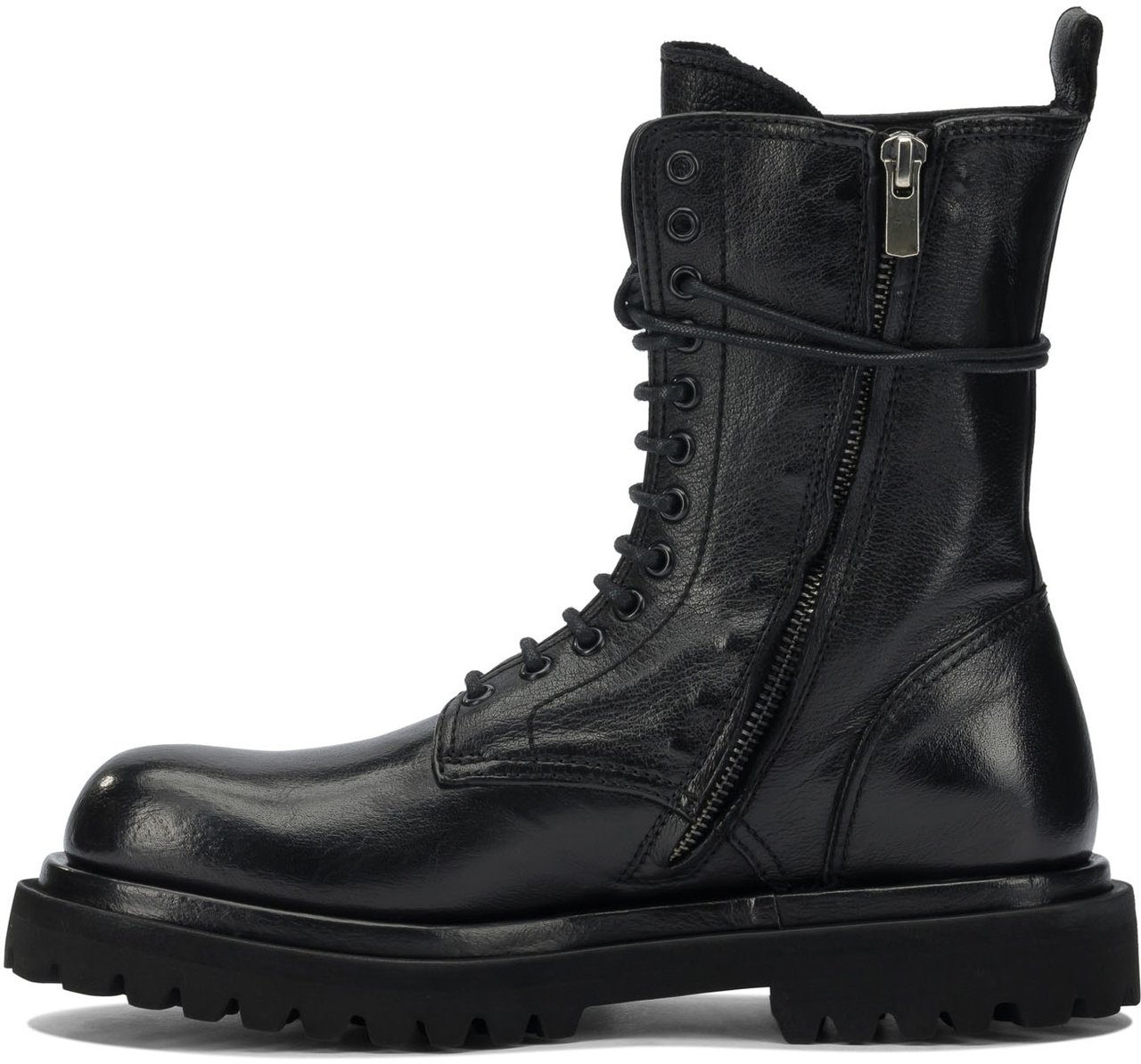 Officine Generale "Wisal DD 106" combat boots Zwart