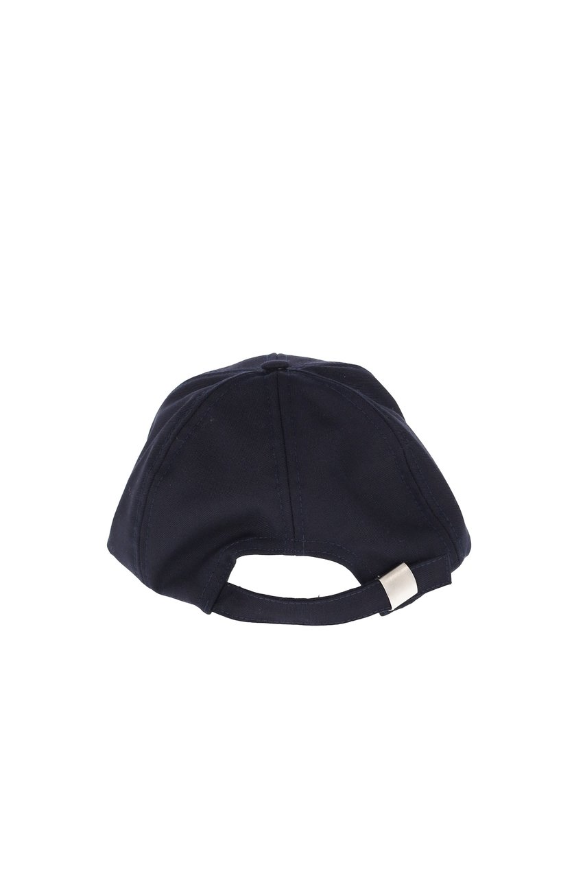 Officine Generale Wool Baseball Cap Zwart