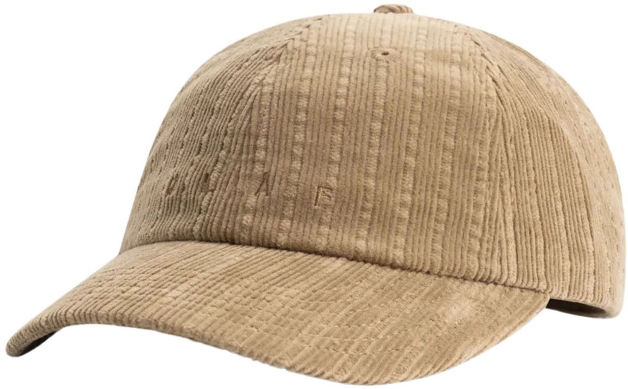 ØLÅF Olaf Corduroy Cap Petten Beige A230803 Beige